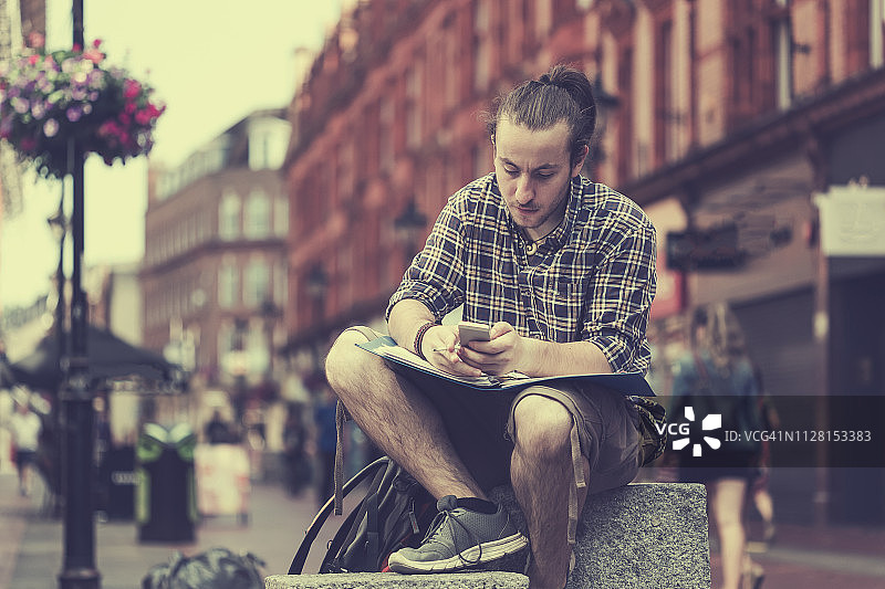 城市中的潮人图片素材