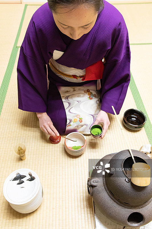 日本茶道图片素材