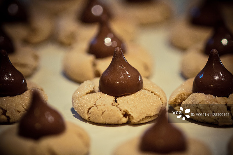 圣诞烹饪之吻饼干图片素材