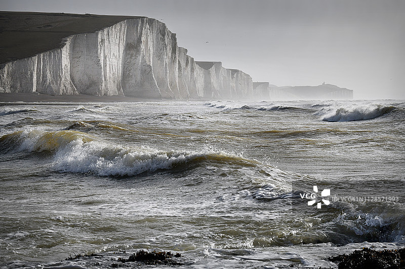 英吉利海峡风暴图片素材