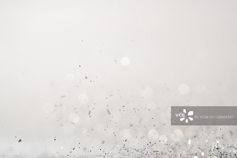 闪光银色装饰背景图片素材