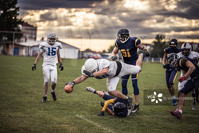 达阵！图片素材