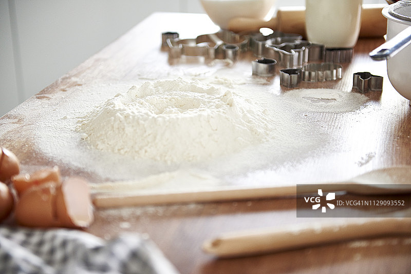 面粉和烘焙用具图片素材