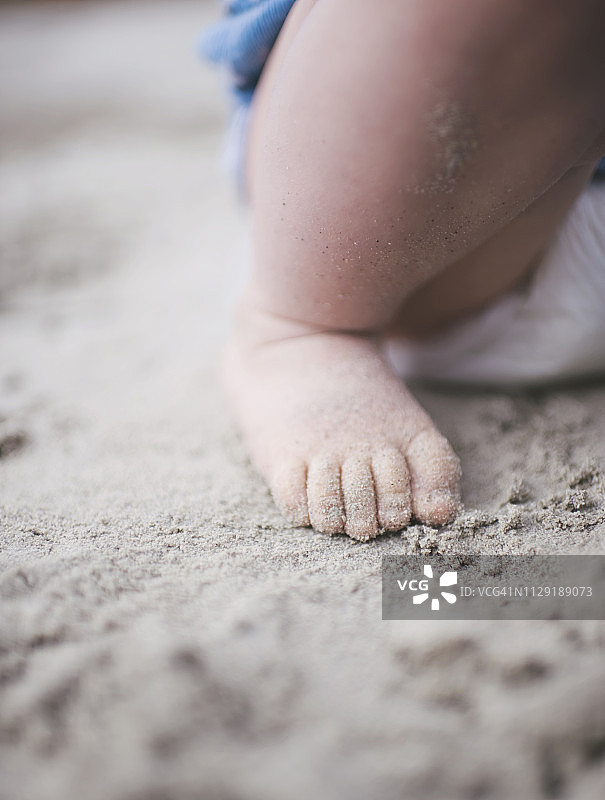 婴儿脚趾图片素材