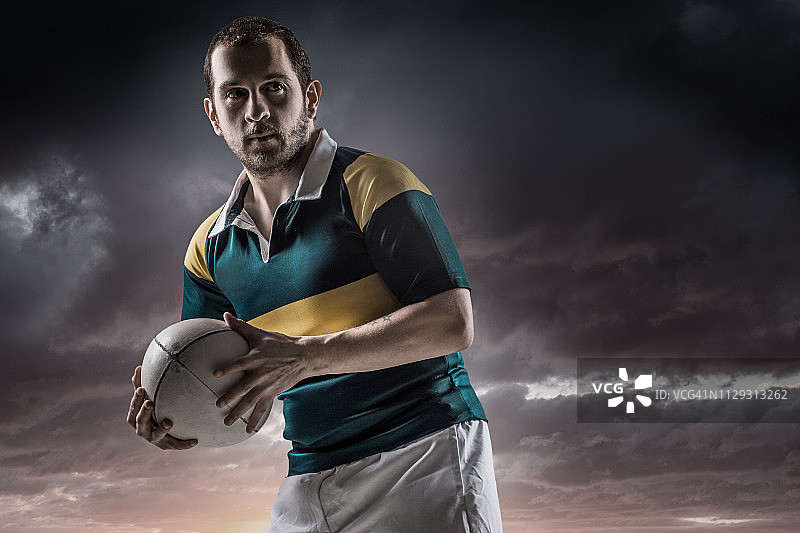 橄榄球运动员图片素材