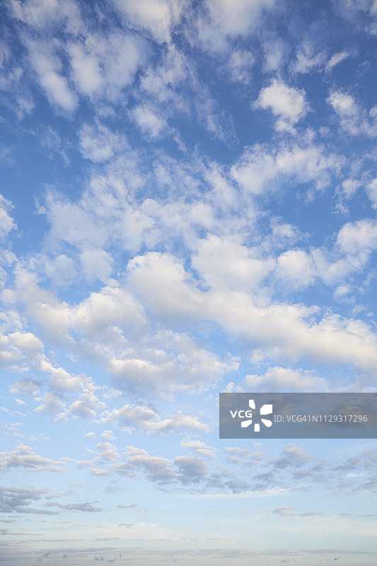 蓝天和云彩抽象背景图片素材