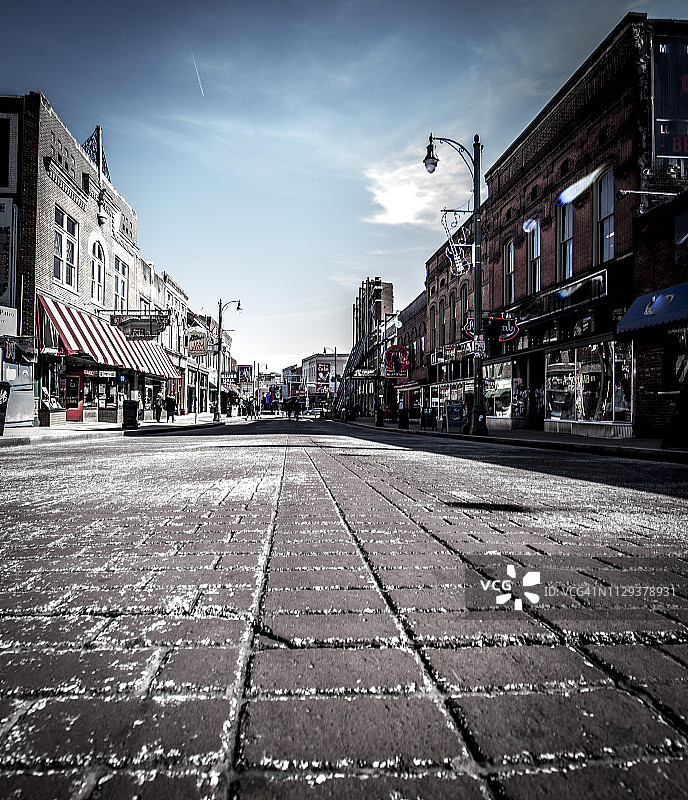 孟菲斯比尔街HDR图片素材