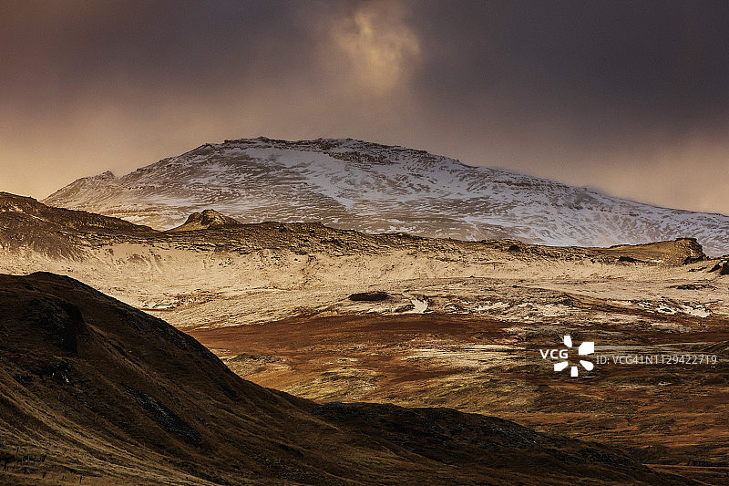 冰岛西部图片素材