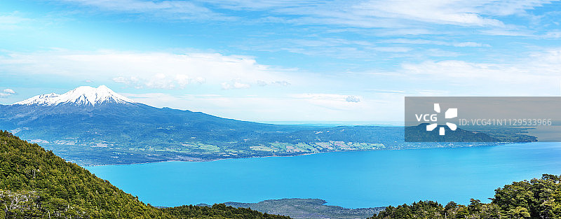 卡尔布科火山，智利图片素材