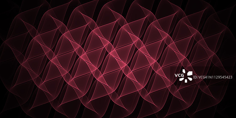 发光的抽象几何形状图片素材