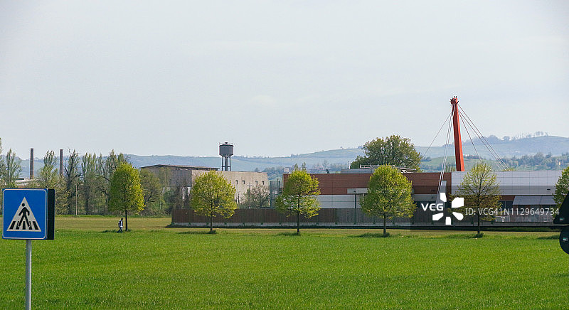 从马拉内罗到意大利威尼斯的公路沿途风光图片素材