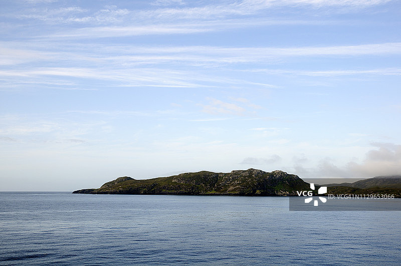 苏格兰南尤伊斯特岛洛赫博伊斯代尔海岸图片素材