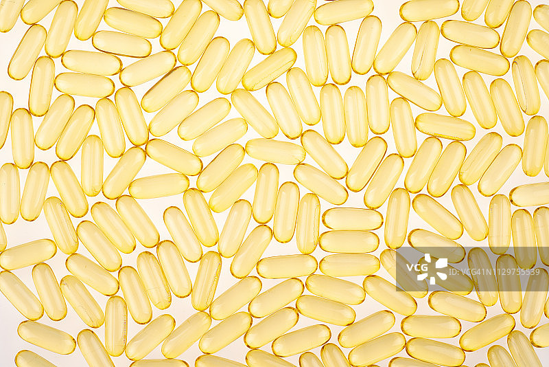 柔和的背光胶囊堆图片素材