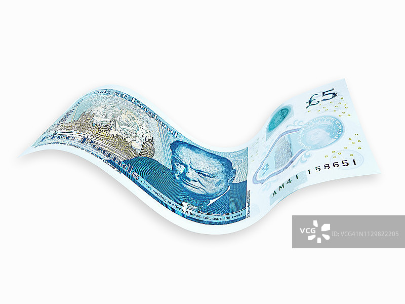 5英镑纸币图片素材