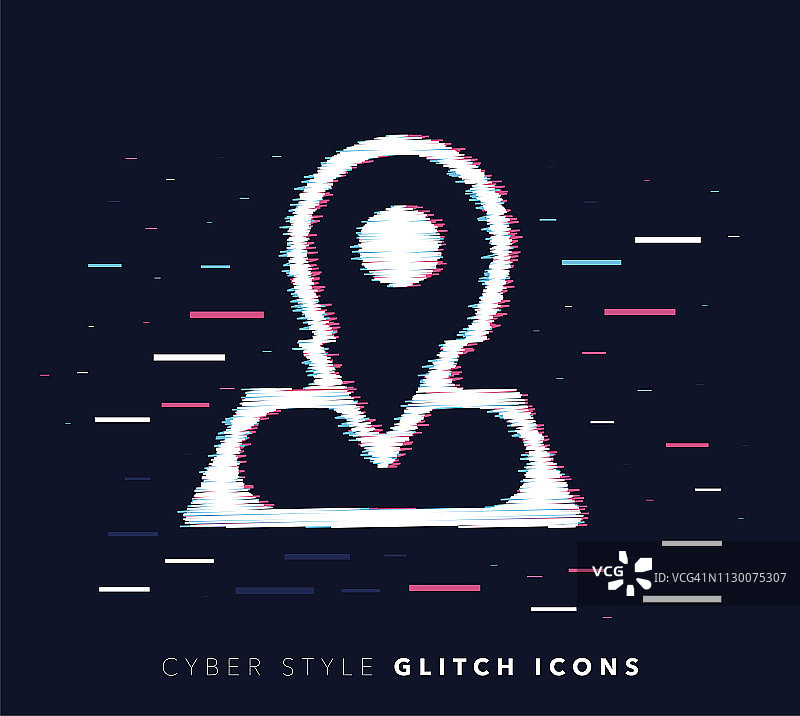 外卖服务故障效果矢量图标插画图片素材