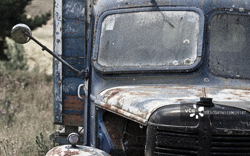 卡车运输的忧郁图片素材