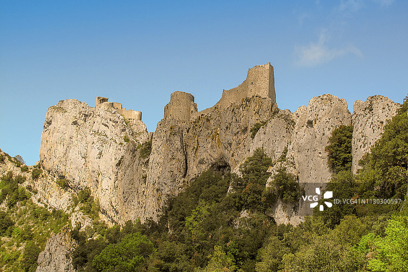 凯尔特城堡佩雷佩图斯城堡遗址图片素材