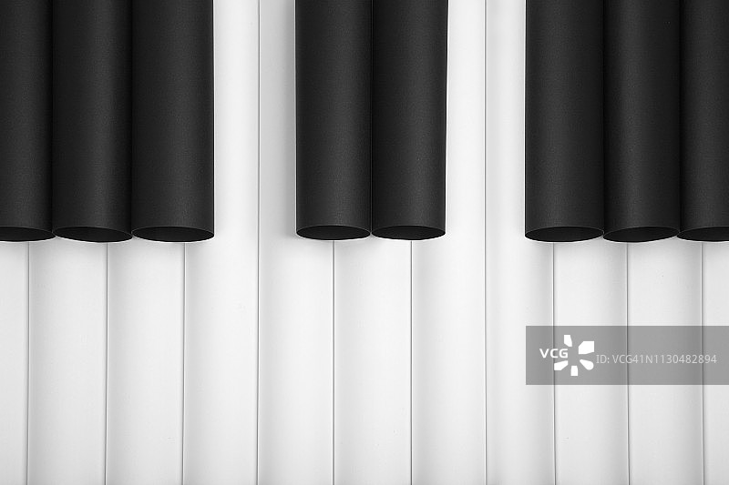 纸钢琴图片素材