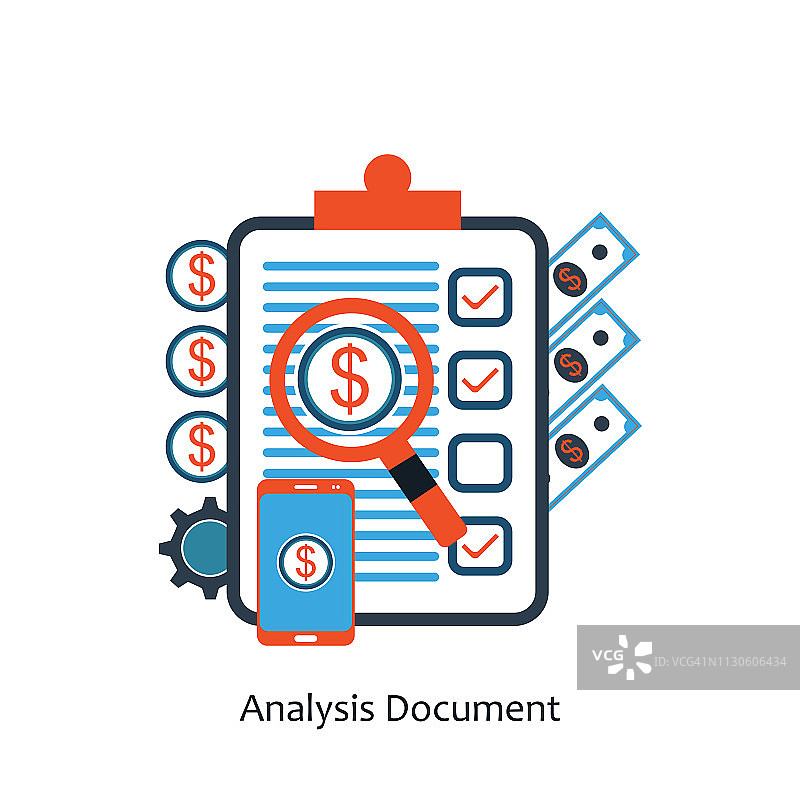 文件统计分析与插画图片素材