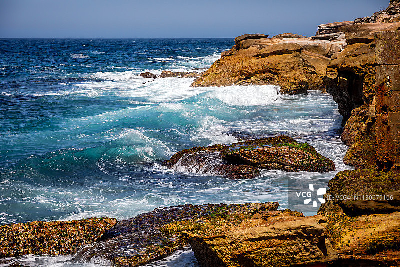 马鲁布拉海岸线图片素材