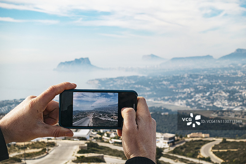 拍摄卡尔佩的景色图片素材