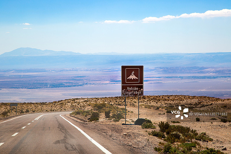智利27号公路图片素材