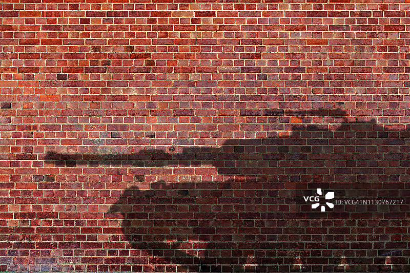 砖墙水箱阴影图片素材