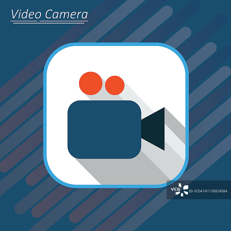 摄像机线性图标图片素材
