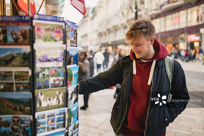 选择明信片图片素材