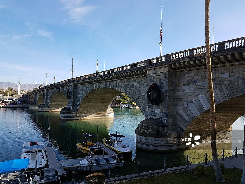 哈瓦苏湖的伦敦桥图片素材