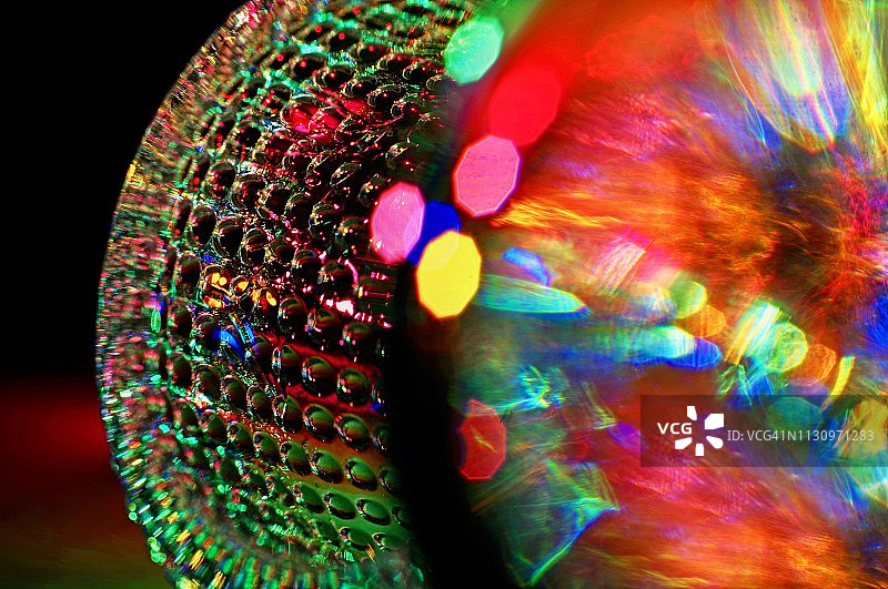 玻璃球行星图片素材