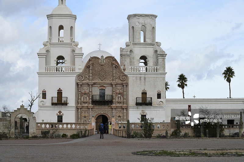 图森的圣泽维尔传道所图片素材