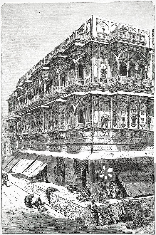 阿杰梅尔的赛斯宫殿图片素材