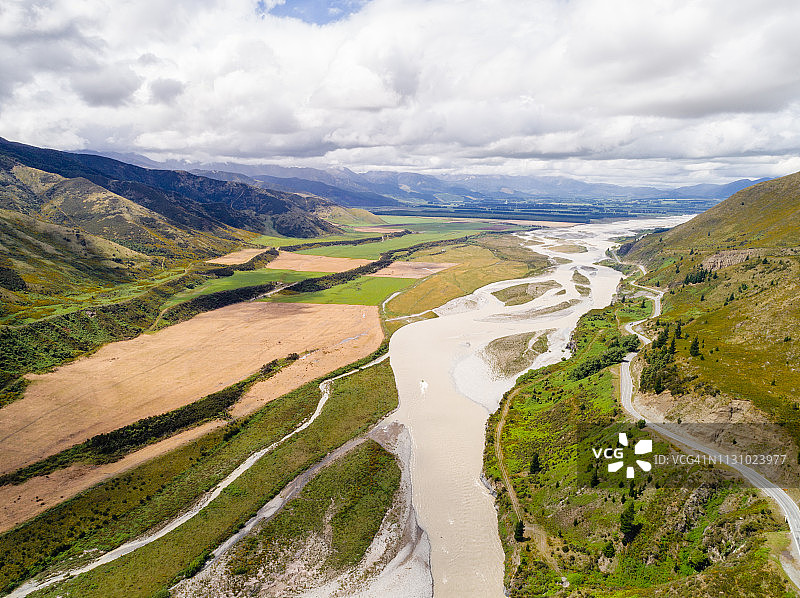 新西兰河流图片素材