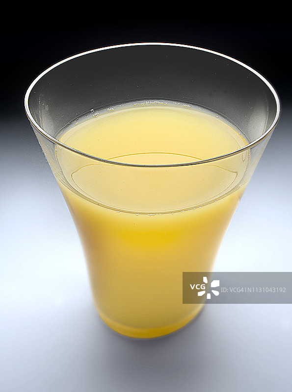 橙汁玻璃杯图片素材