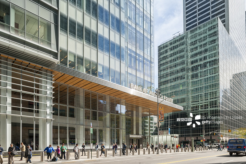 美国银行大厦图片素材