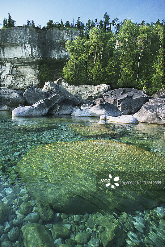 格鲁吉亚海湾悬崖图片素材