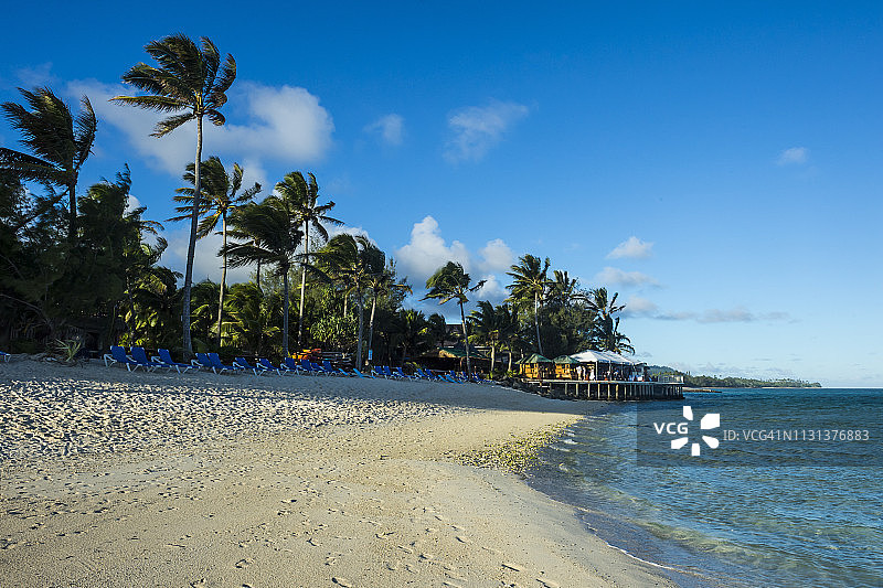 库克群岛，拉罗汤加岛，阿瓦鲁阿图片素材