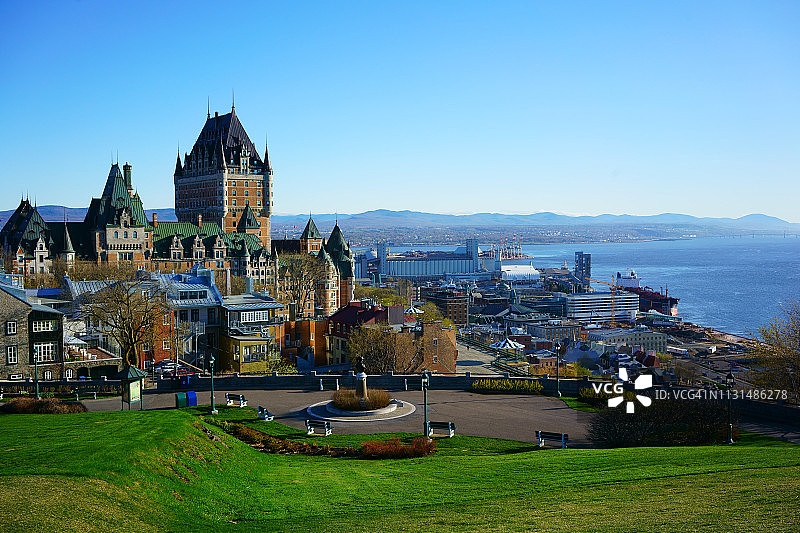 魁北克老城图片素材