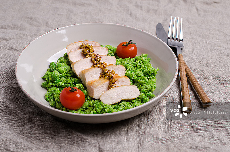 炸鸡胸肉图片素材