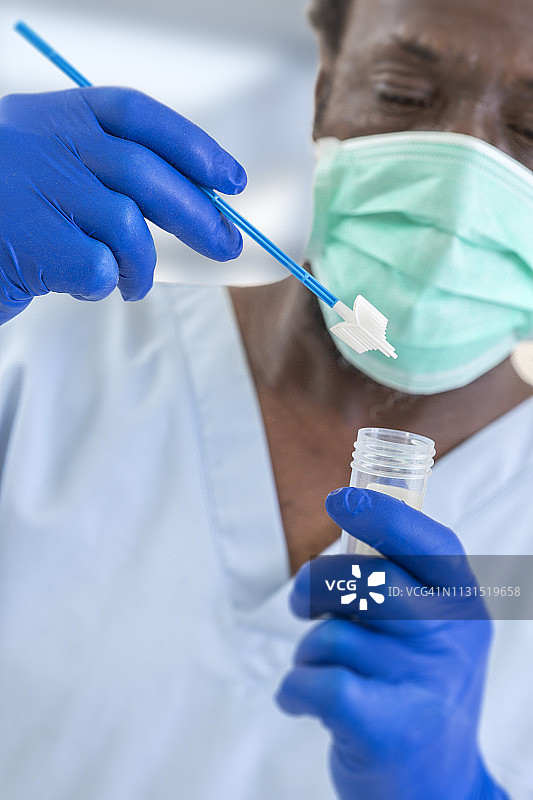 宫颈抹片检查图片素材