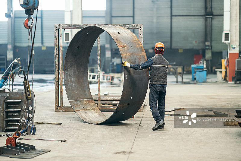 钢制无缝轧制环锻件图片素材