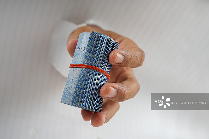 创意装饰中的马来西亚林吉特图片素材