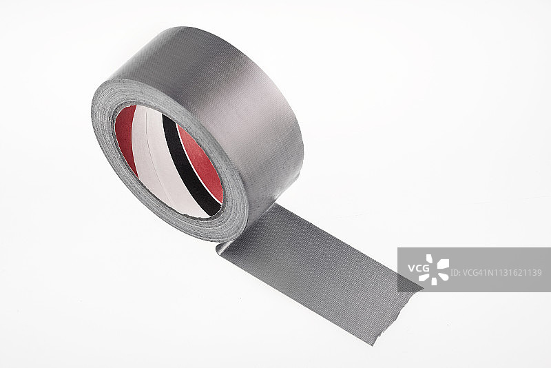 胶带特写，白色背景图片素材