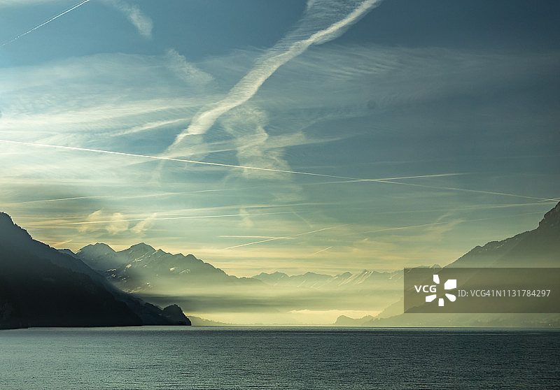 布里恩茨湖风光图片素材