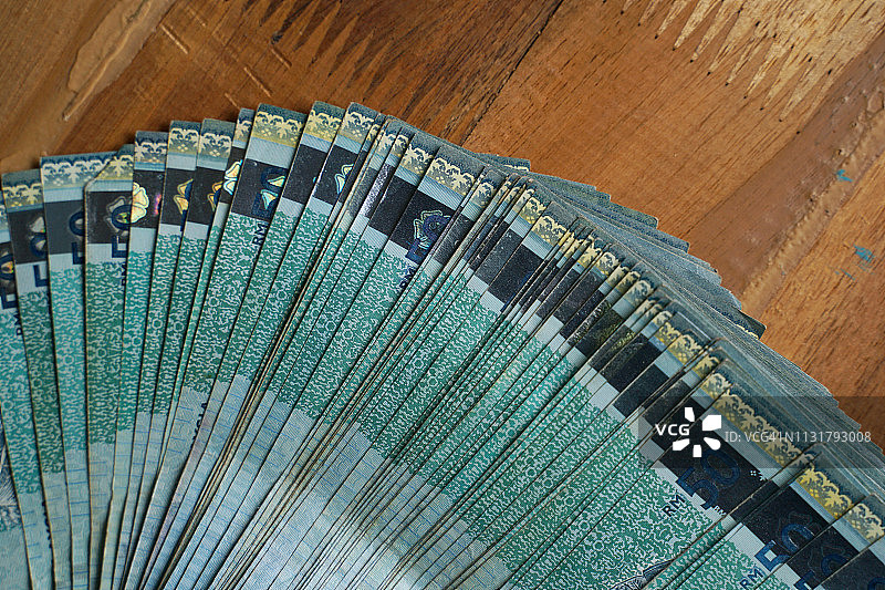 马来西亚林吉特纸币图片素材