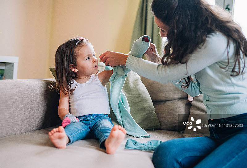 居家着装图片素材