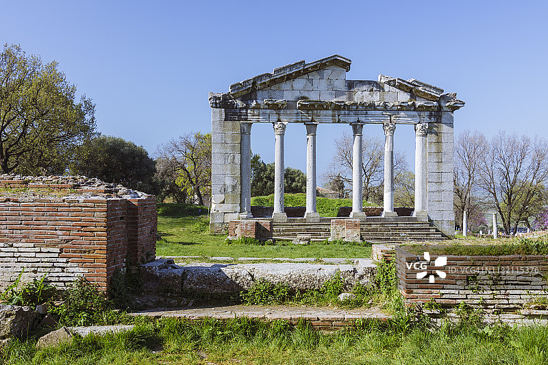 阿波罗尼亚，竞技主持人的纪念碑图片素材