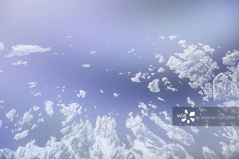 挪威和北海的鸟瞰图图片素材