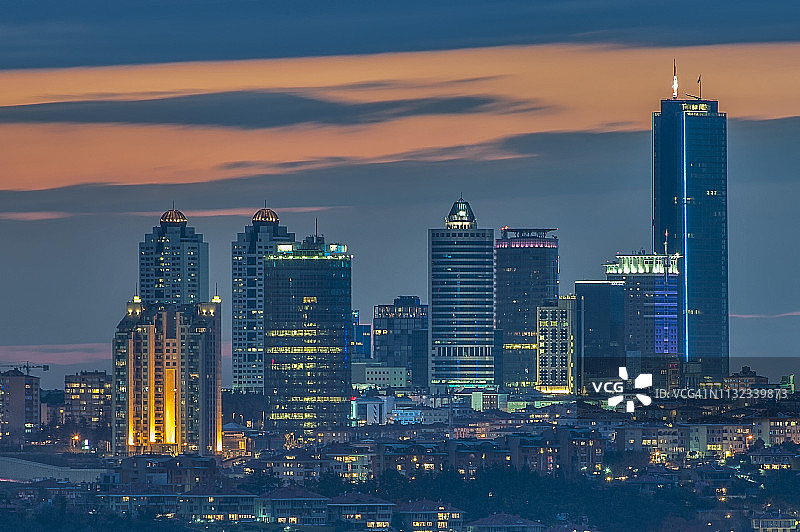 伊斯坦布尔的欧洲部分图片素材